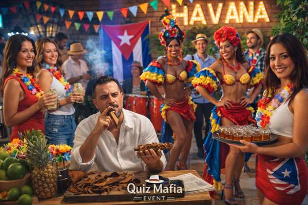 Организация мероприятий и корпоративов в кубинском стиле: как работает формат, чем он привлекает гостей и какую роль играет концепция от Quiz Mafia Event